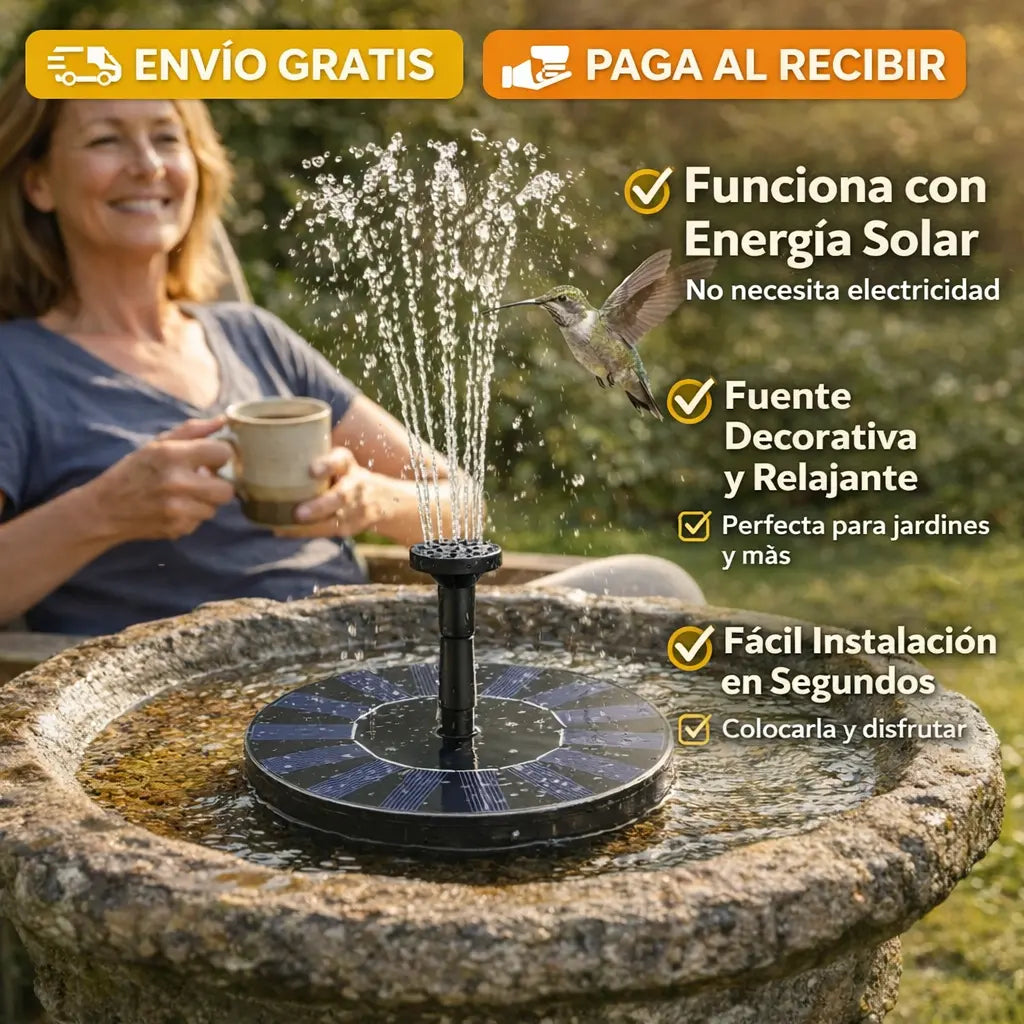 AquaLuz™ | Dale vida a tu jardín en minutos sin cables ni esfuerzo